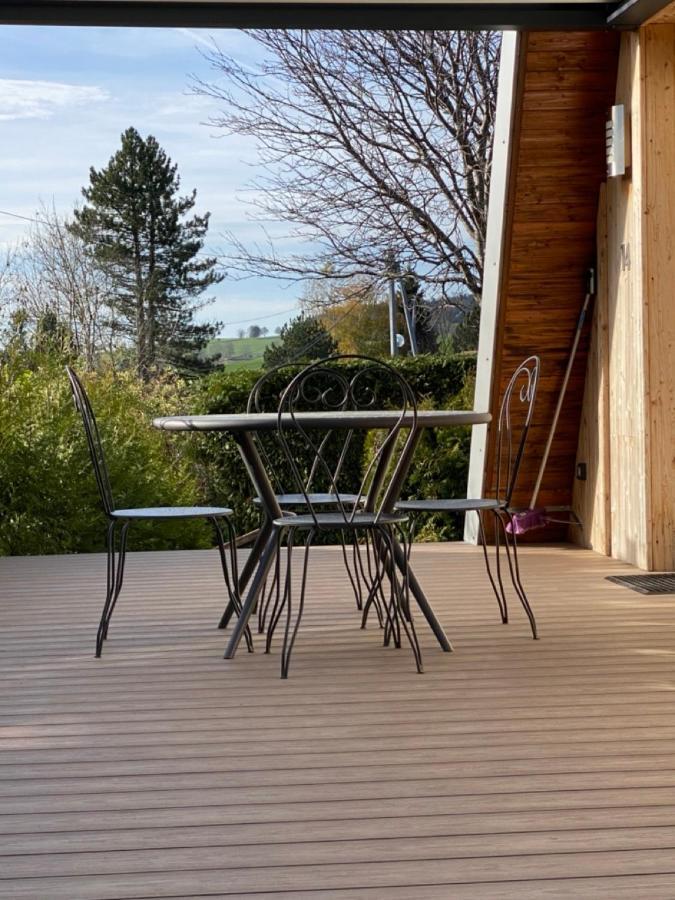 Au-Doux-Altic Chalet Romantique Avec Jacuzzi Et Sauna Métabief Exterior foto