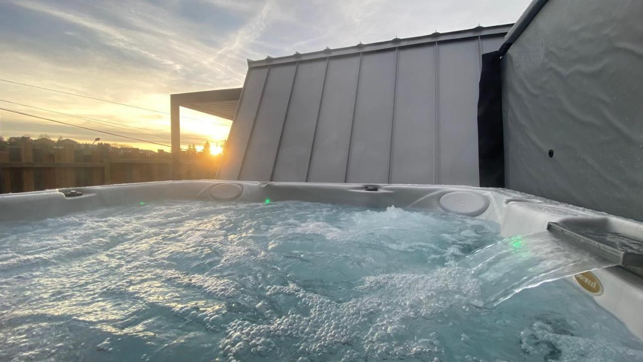 Au-Doux-Altic Chalet Romantique Avec Jacuzzi Et Sauna Métabief Exterior foto